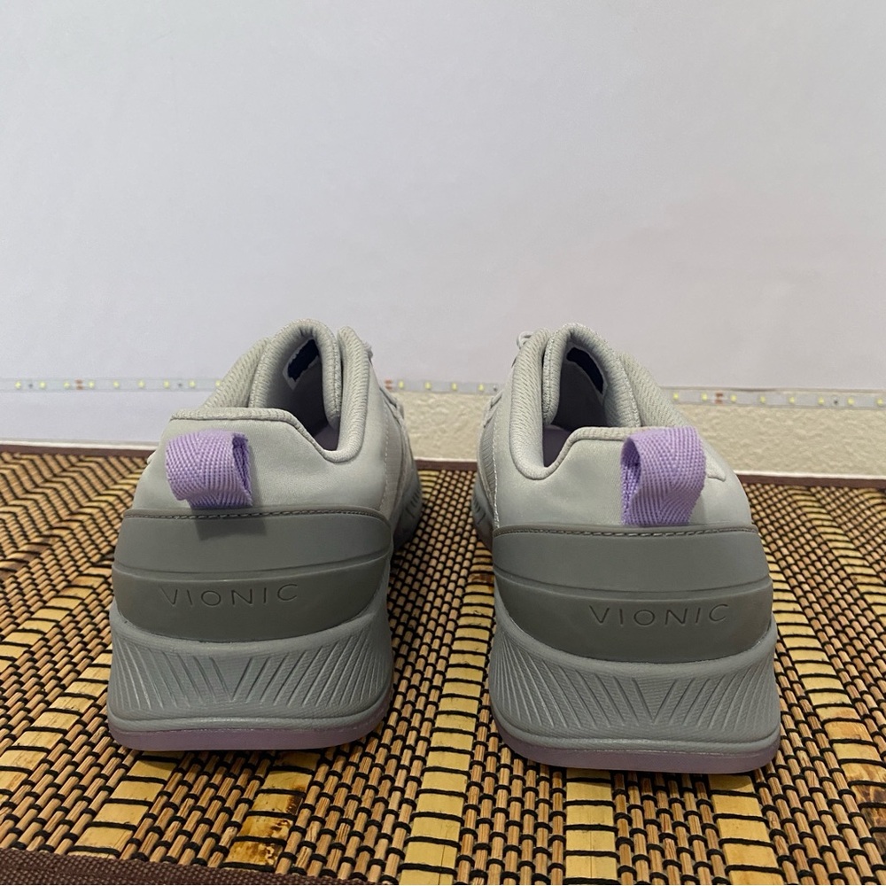 Vionic Sample Sneakers Womens 8 Gray Walking Comfort Orthotic Support Shoes - Picture 5 of 13